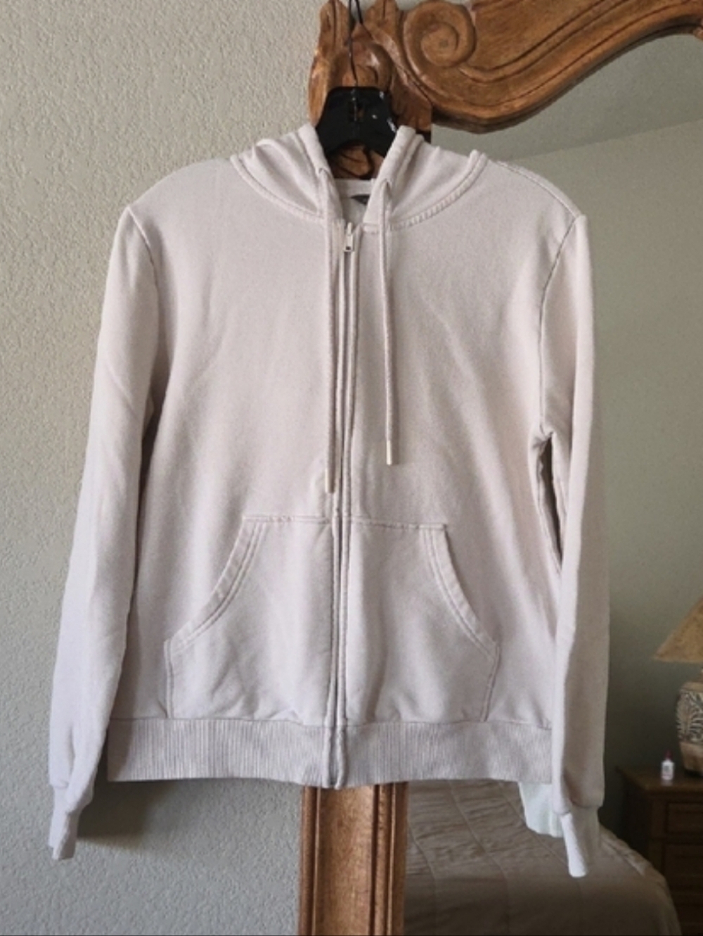 Eddie Bauer Off White Women's Zip Hoodie